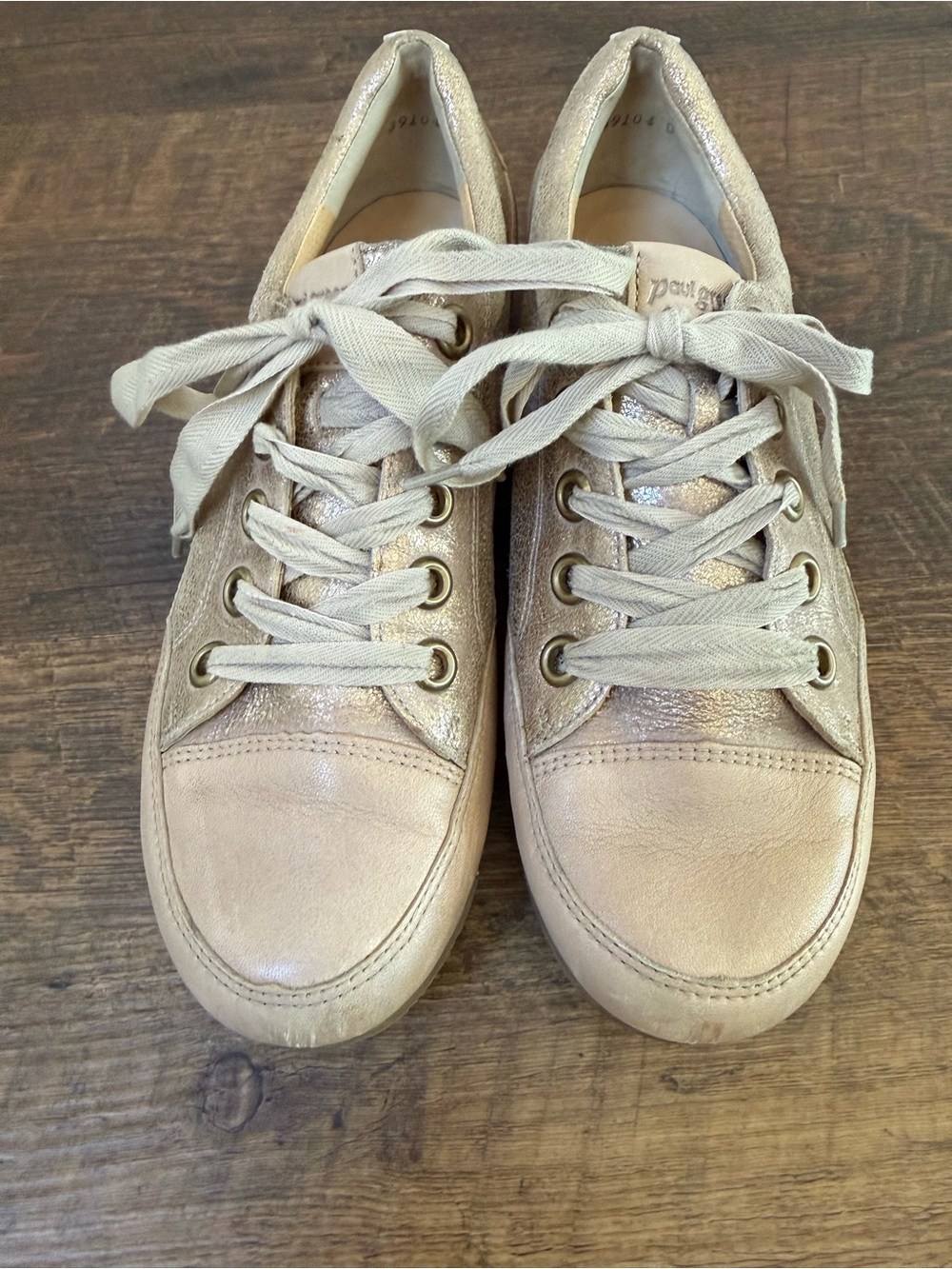 Paul Green “Posh” Rose Gold Sneakers US 7.5 - Picture 4 of 11